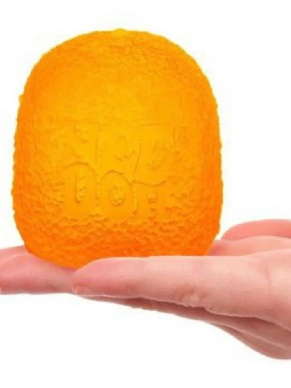 SCHYLLING NEEDOH  Orange GUMDROP Super Solid Squish Toy. Trending!! New In Box